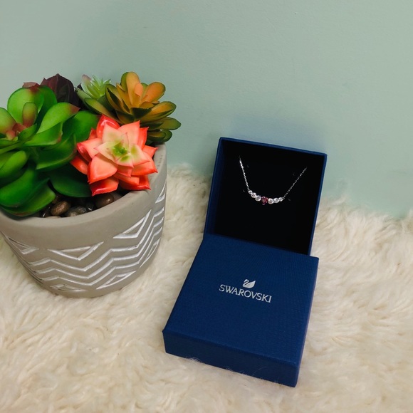 Swarovski | Love Necklace | Rhodium Plated (PM118) - Picture 2 of 4